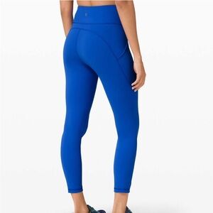 Lululemon Athletica Blue Invigorate Leggings